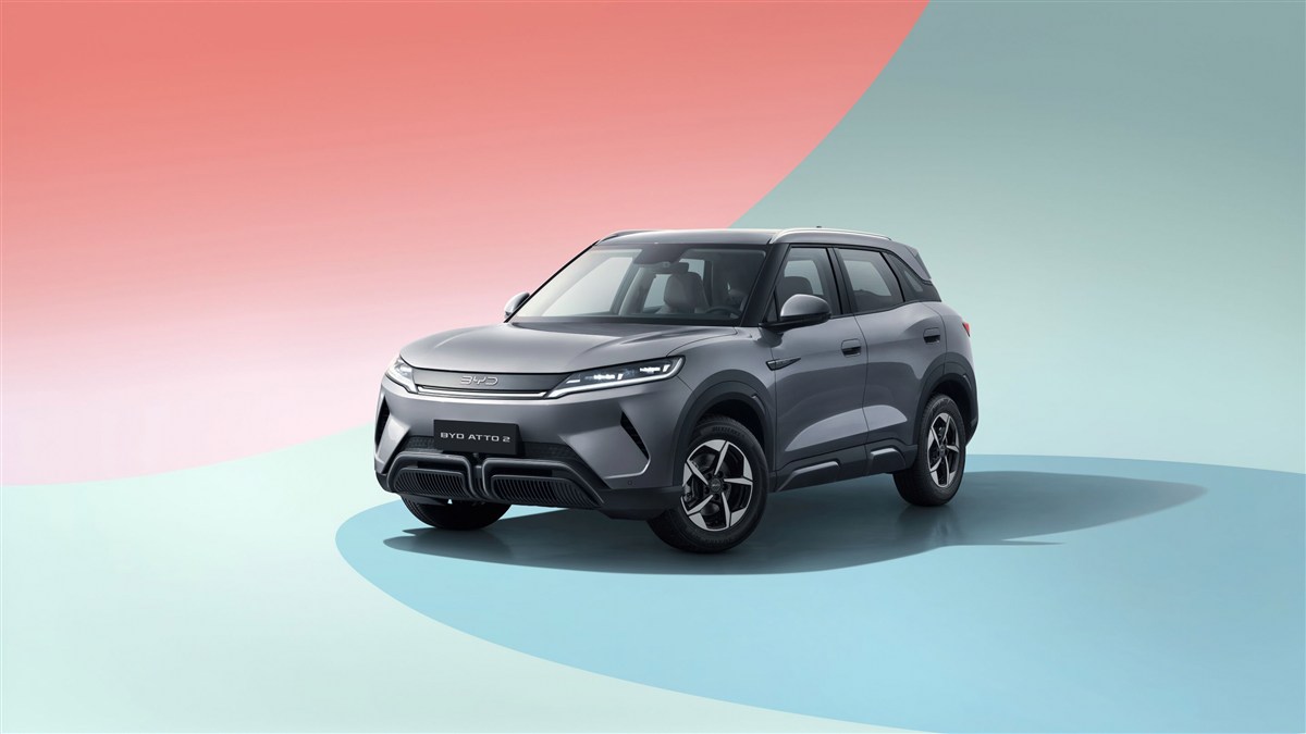 BYD Atto 2 phiên bản màu xám Harbour Grey